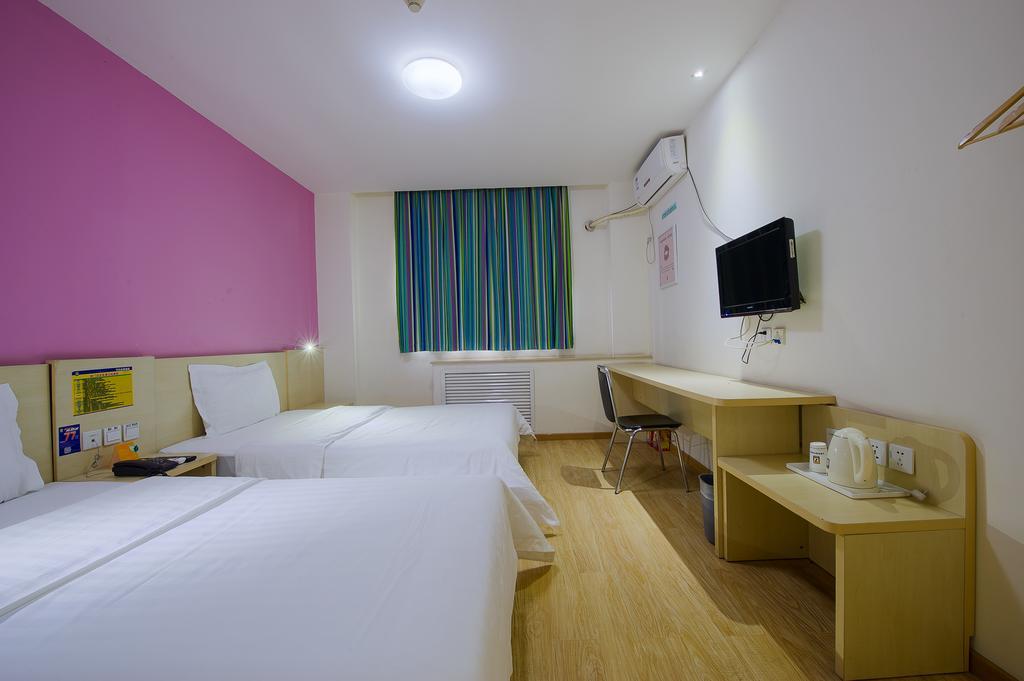 7Days Inn Premium Guangzhou Tianhe West Tiyu Road Subway Station Luaran gambar